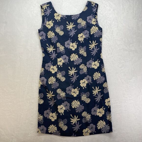 Vintage Kylani Bay Dress Silk Floral Sleeveless Size 6‎ - Picture 1 of 7